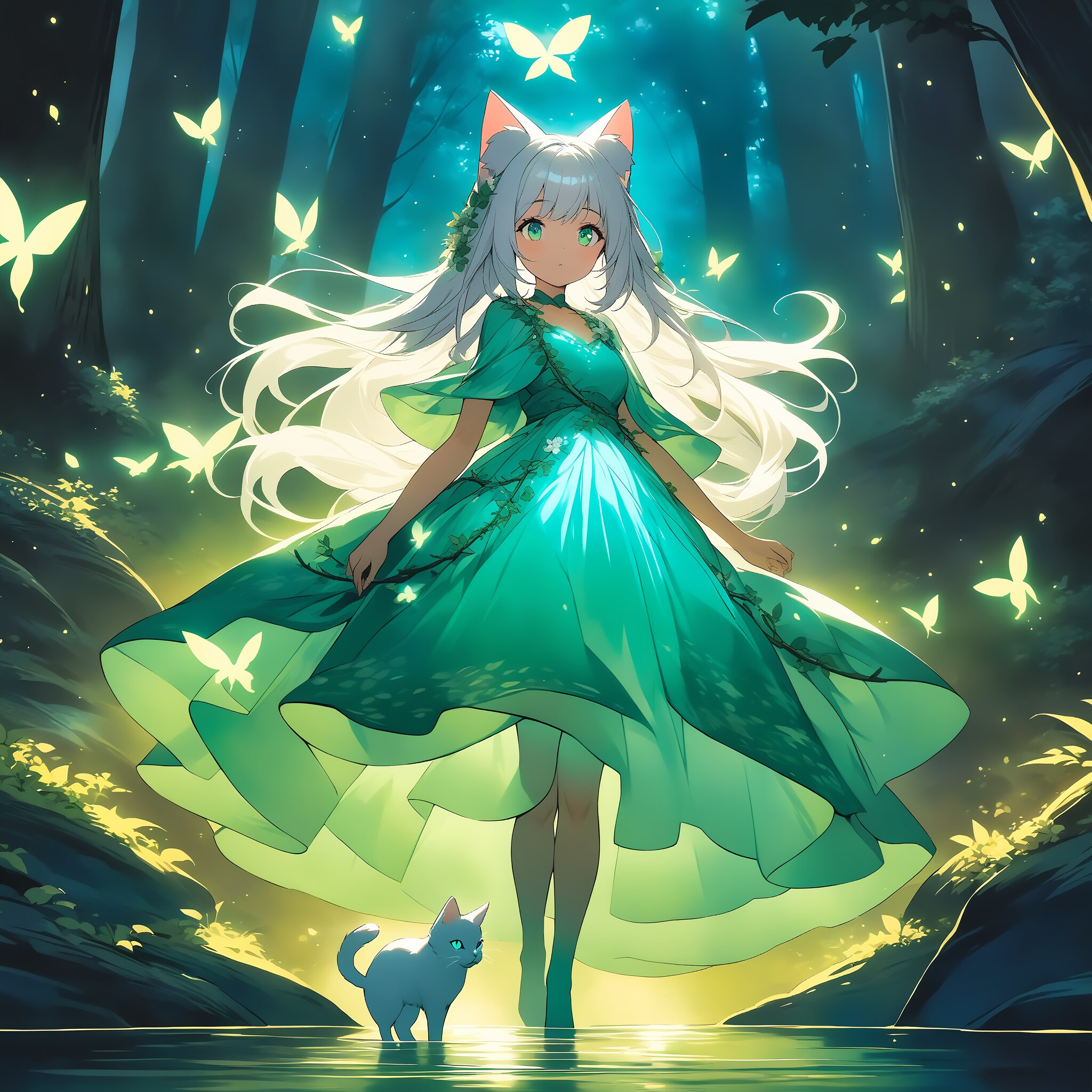 ネコ猫 | の人気AIイラスト・グラビア