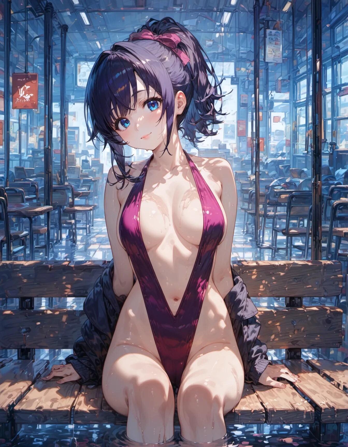 Violet Reflection