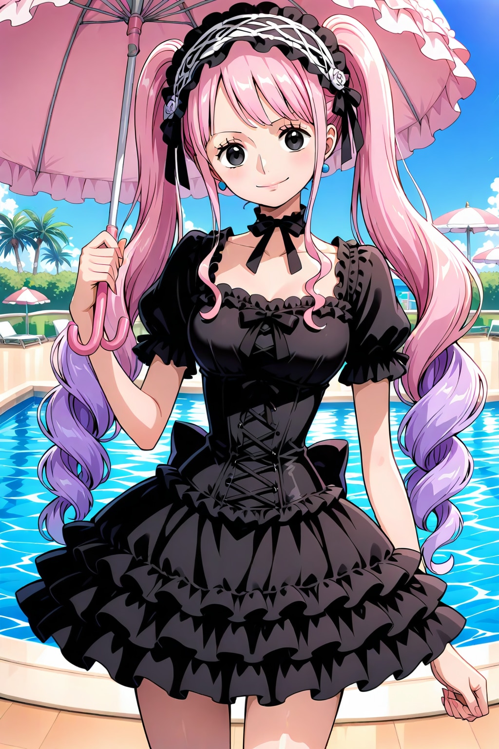 ペローナ×顔はナミ