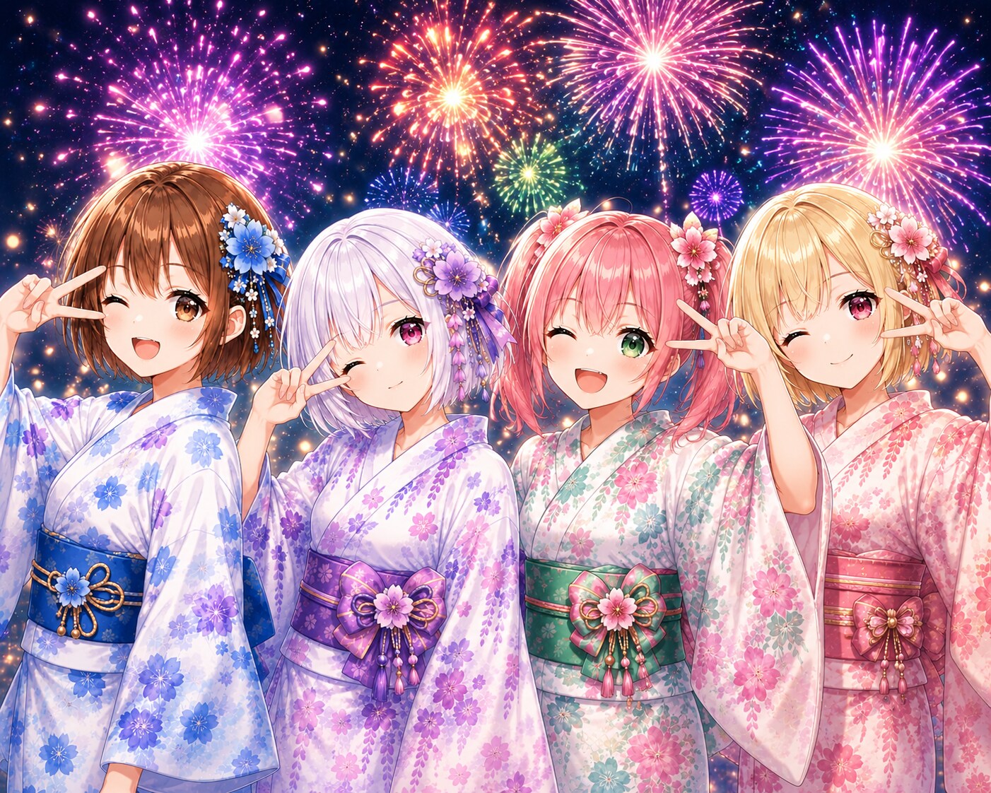 はっぴーピース✌✨ | の人気AIイラスト・グラビア