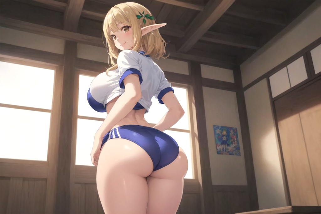 巨尻エルフのブルマ
