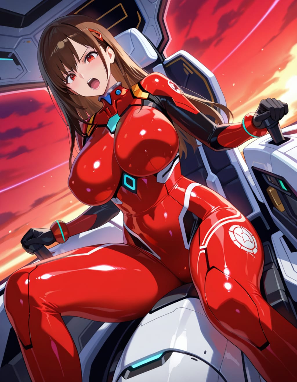 ぴっちりスーツ その86