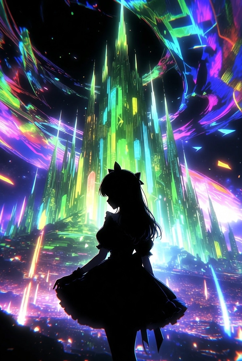 Gothic Lolita Alice in Emerald City | の人気AIイラスト・グラビア