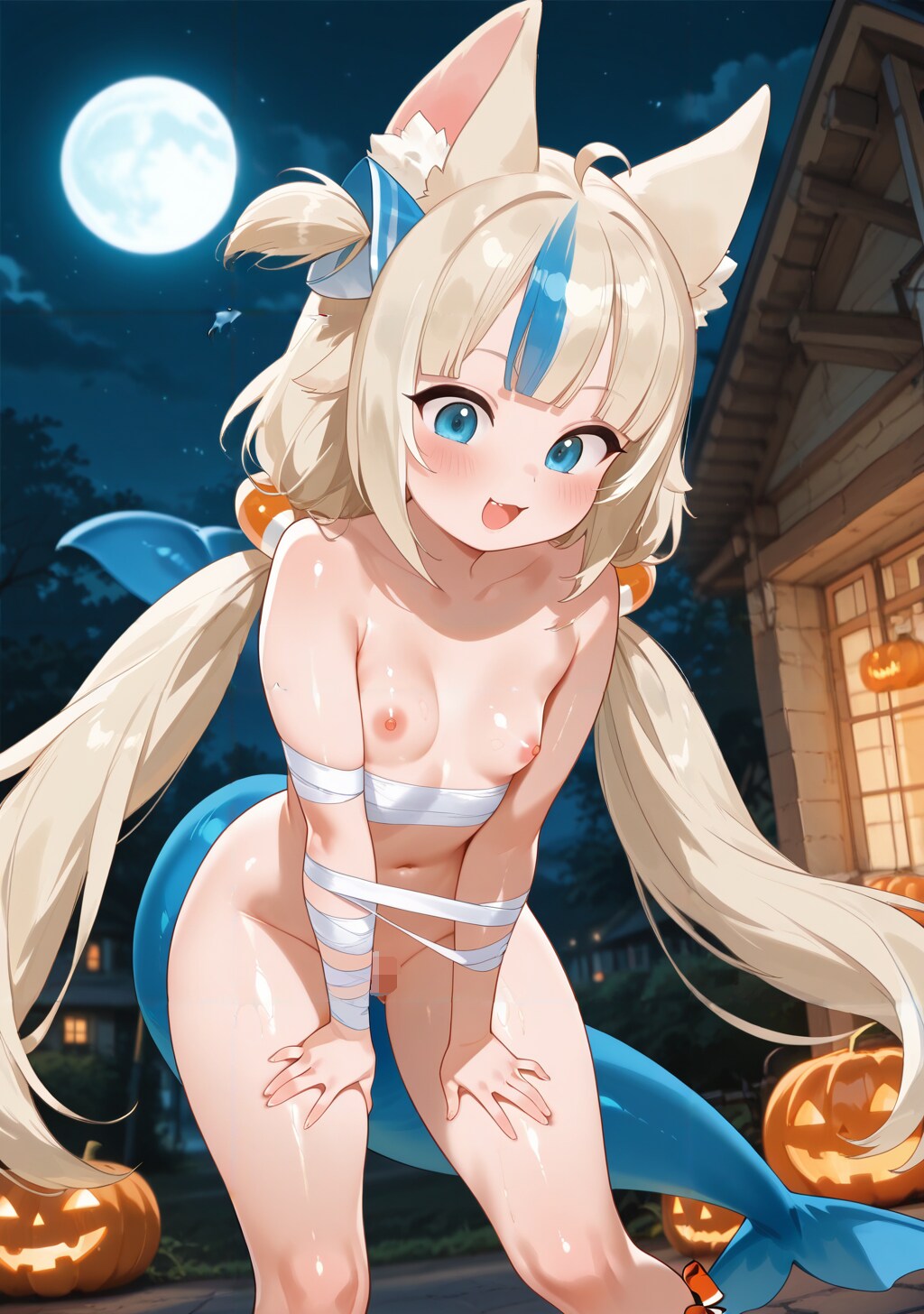 さばちゃんミイラコスプレ