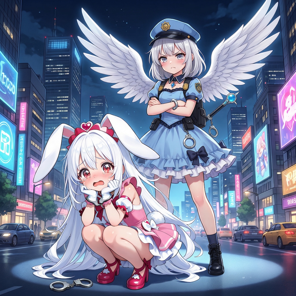 違法少女！！うさぎちゃん😭