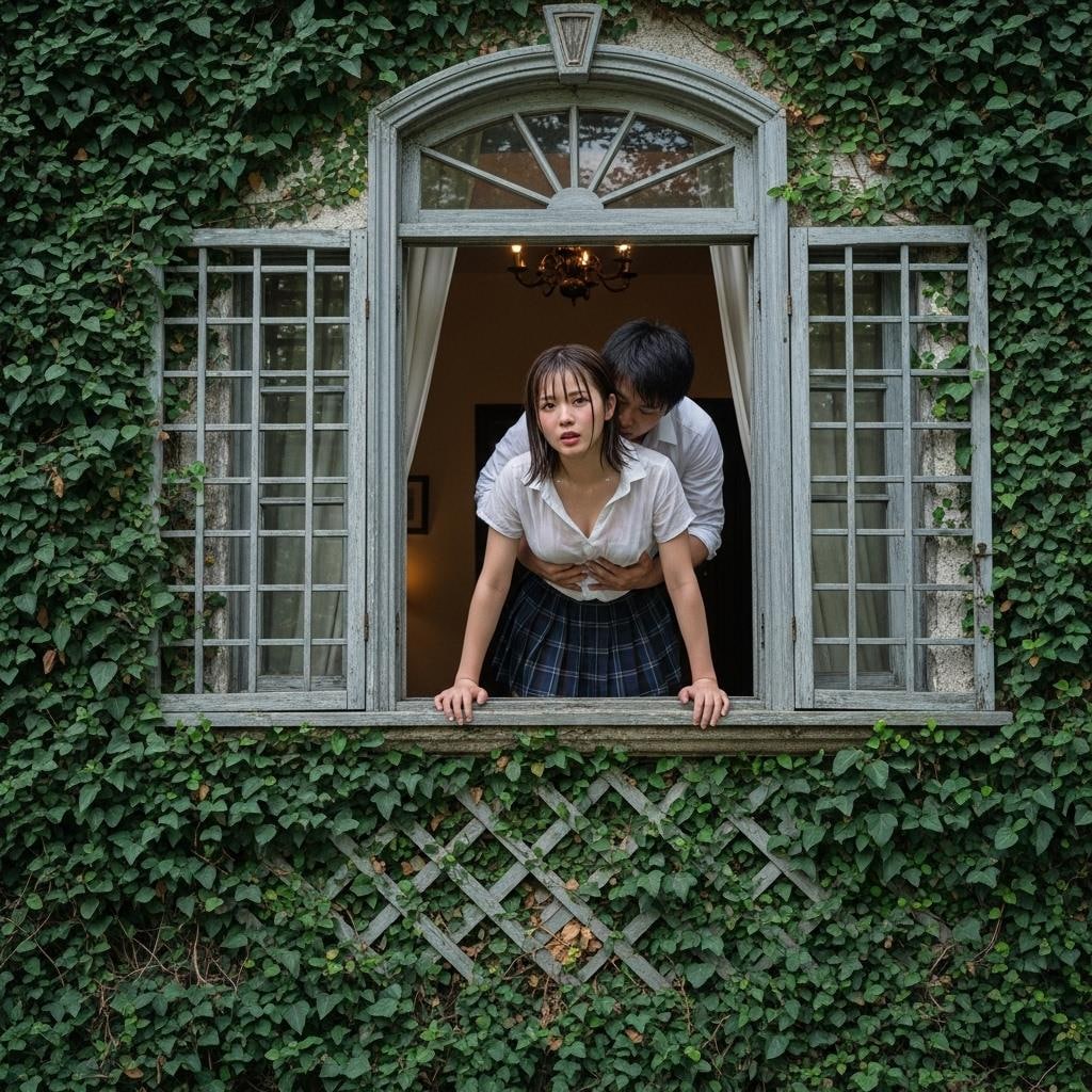 廃墟の洋館からときおり洩れる苦しげな呻き声