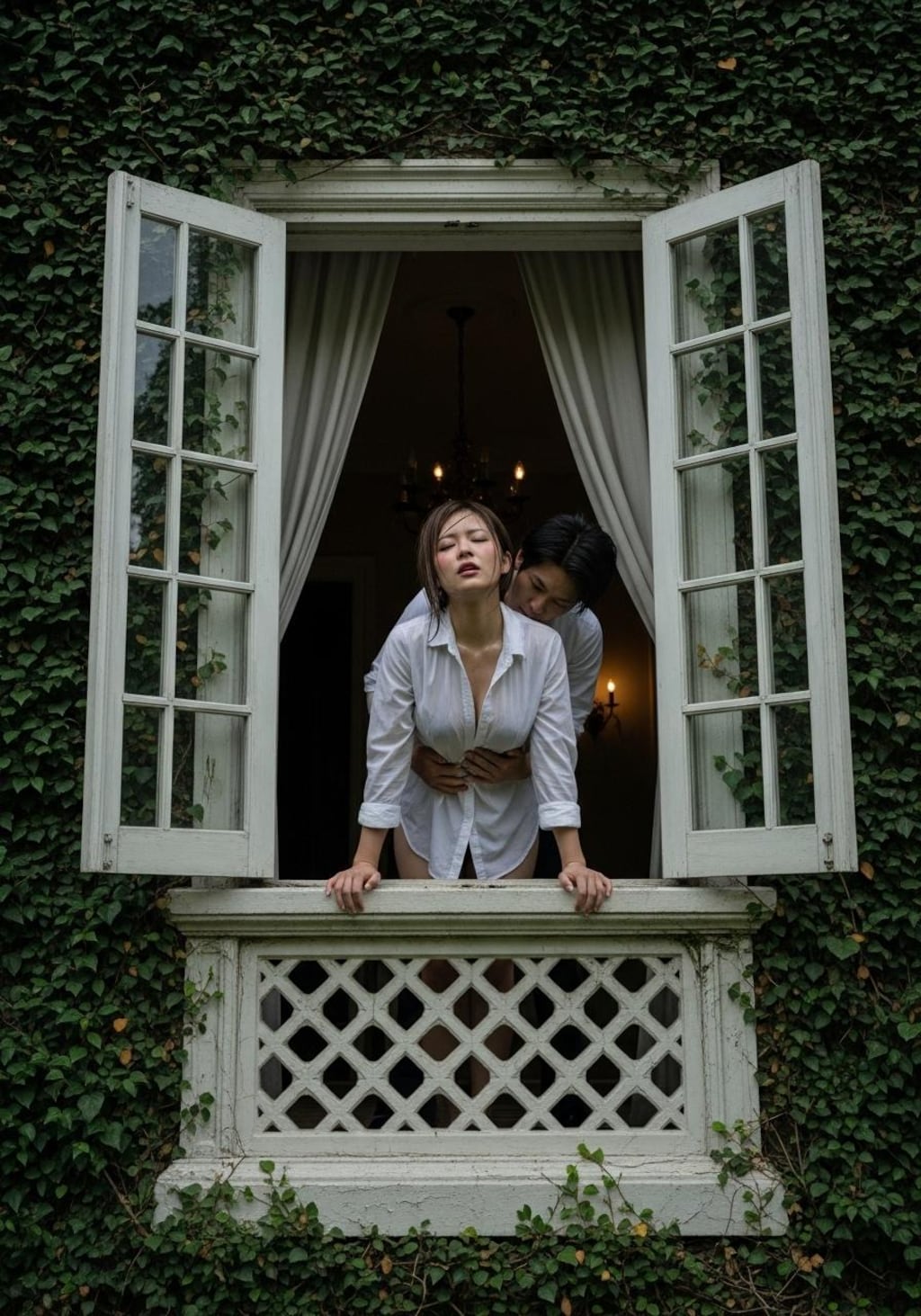 廃墟の洋館からときおり洩れる苦しげな呻き声