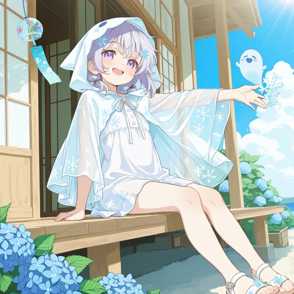 涼しげおばけちゃん٩(๑❛ᴗ❛๑)۶
