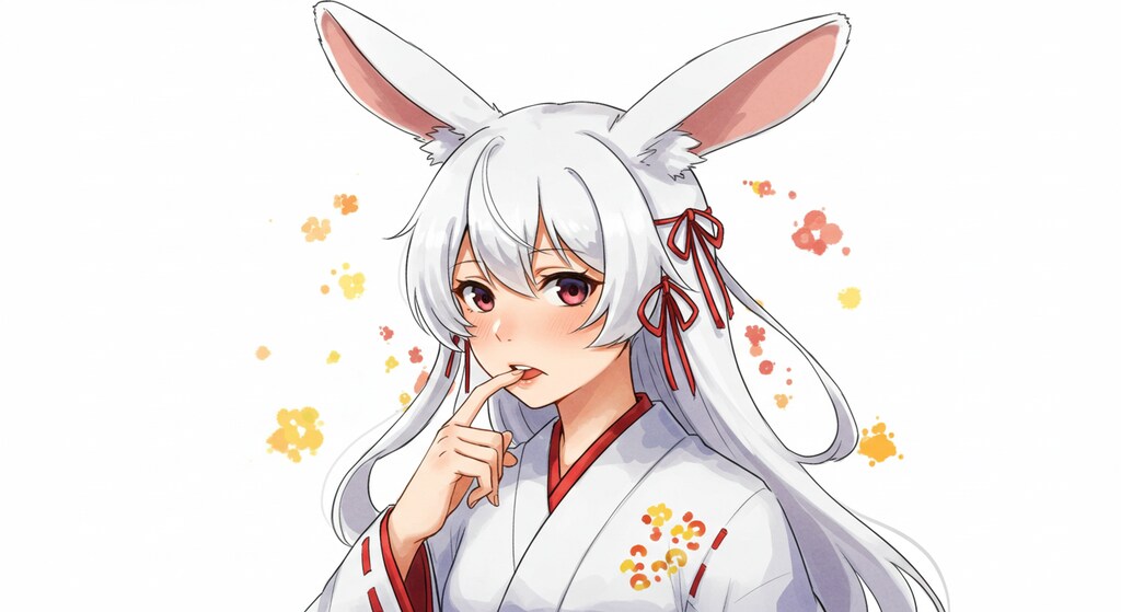 巫女バニーの1日 (巫女18)