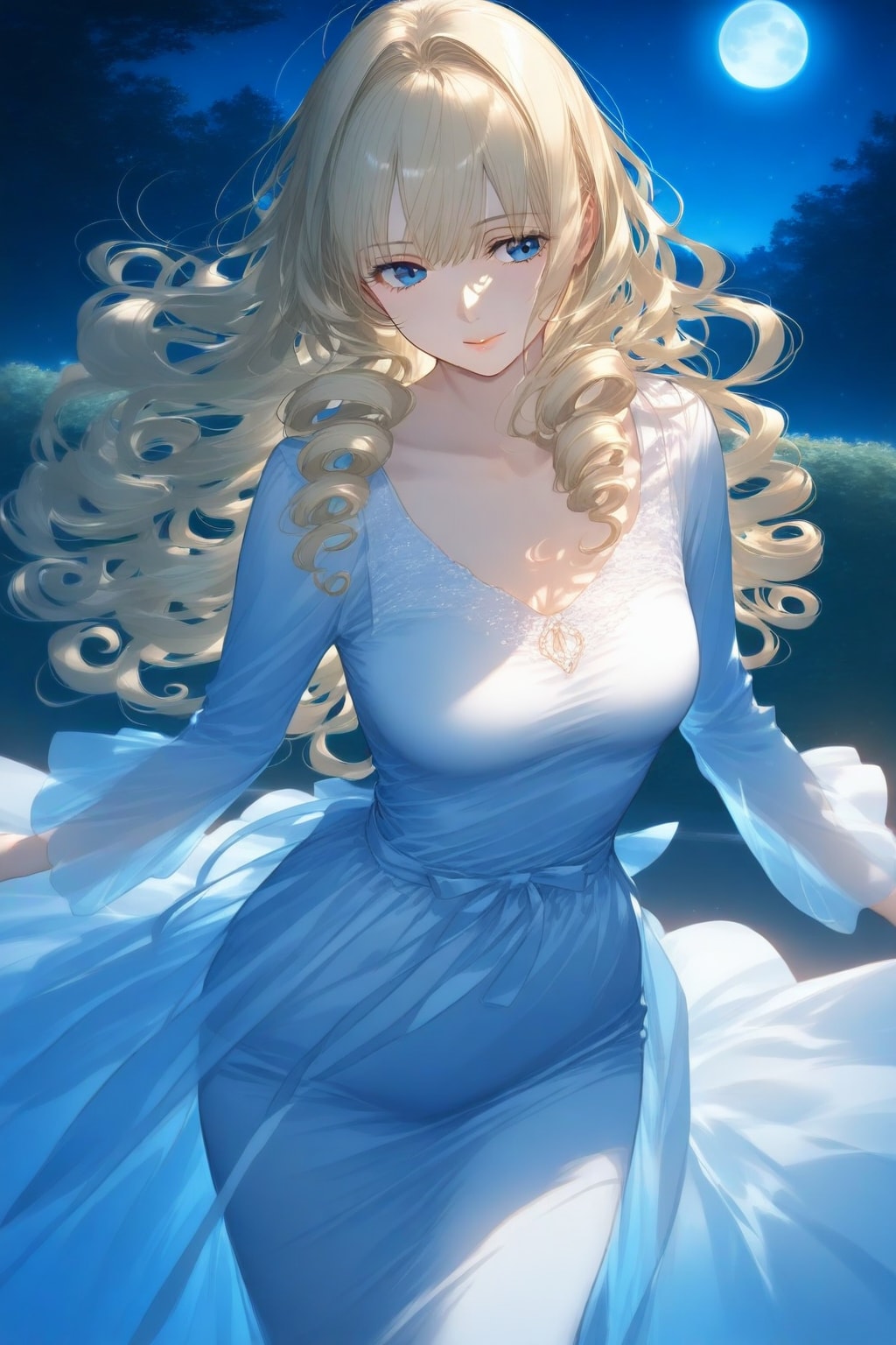 月下美人 | の人気AIイラスト・グラビア