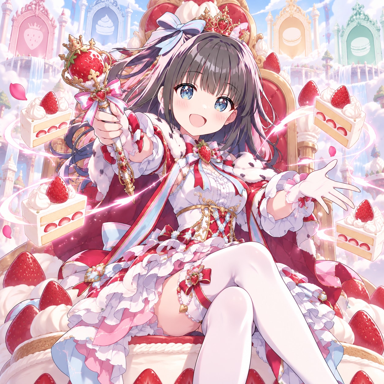 お菓子の国の四天王（１）３時のアイドル　GPTimages2.5 | の人気AIイラスト・グラビア