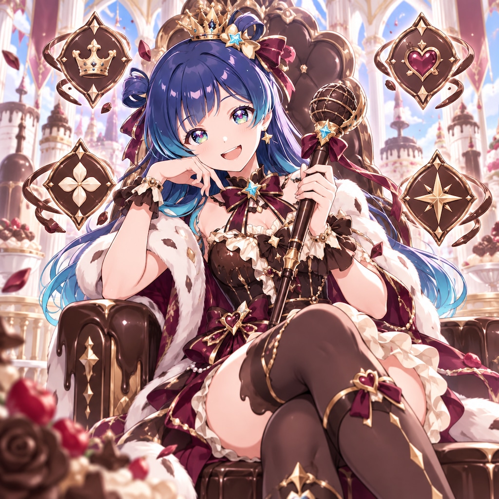 お菓子の国の四天王（１）３時のアイドル　GPTimages2.5
