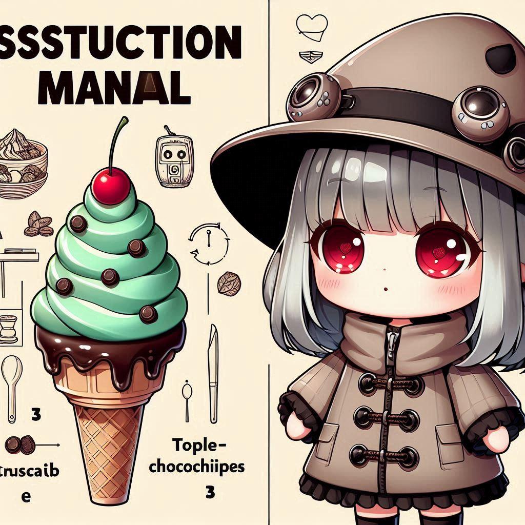 チョコミントの取扱説明書など