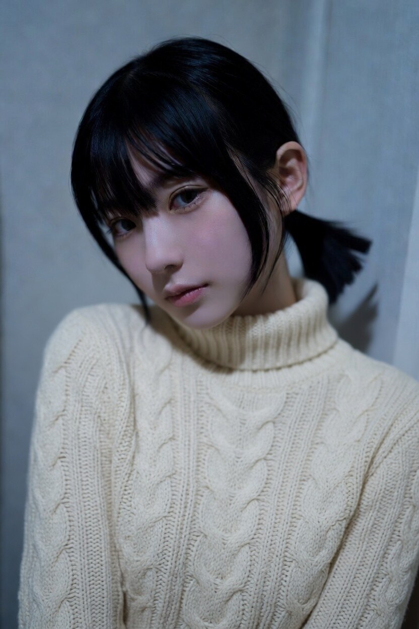 白ニット