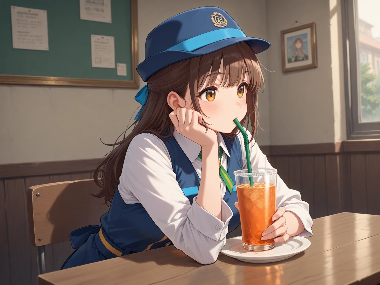 ボーッと休憩中