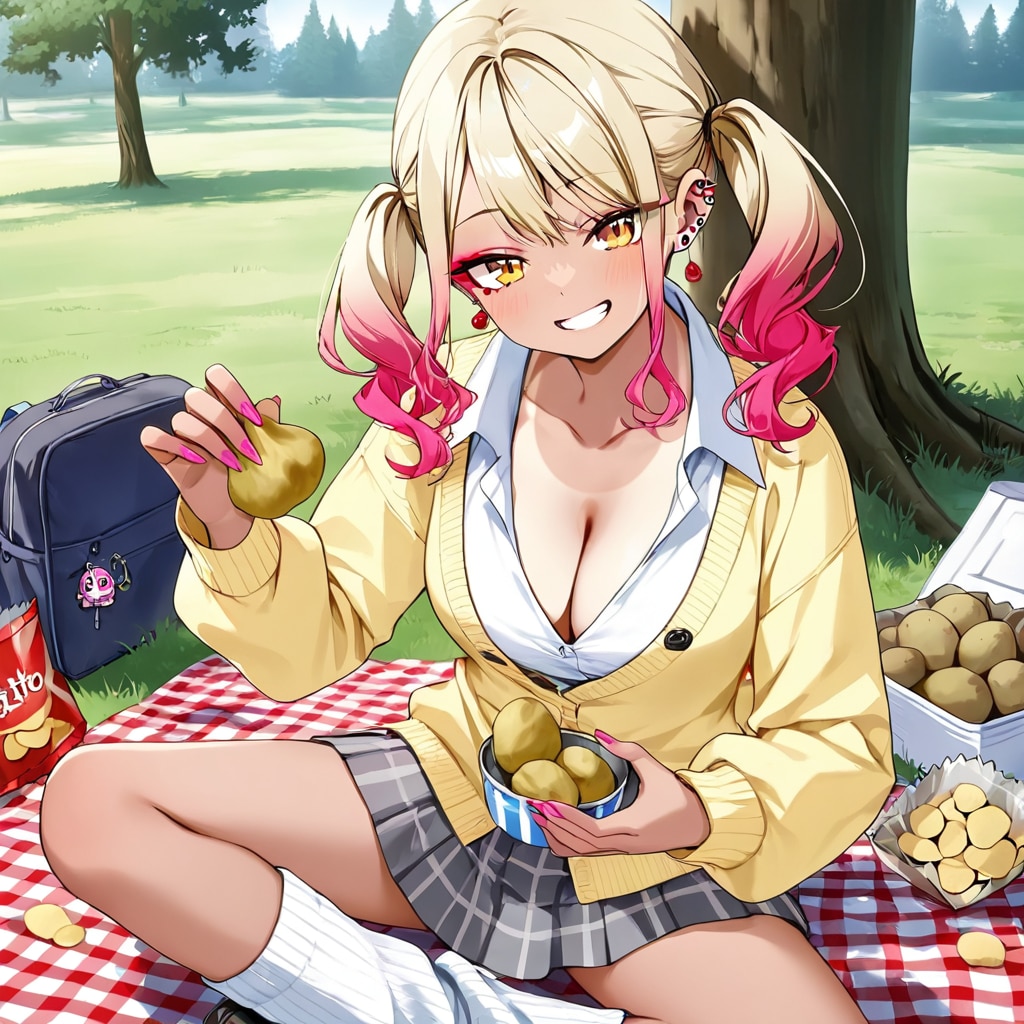 ギャル子　いもピクニック