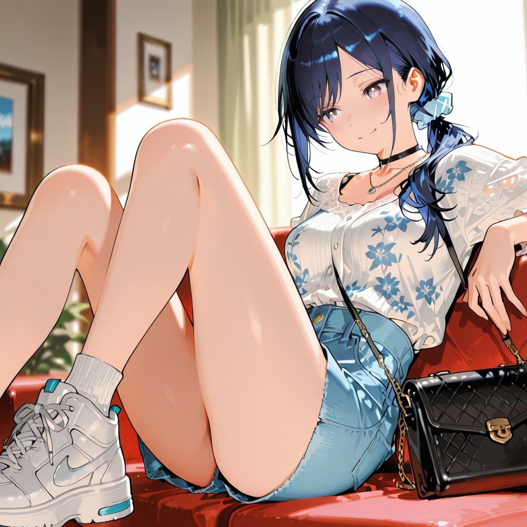 花柄ニットの七瀬　207