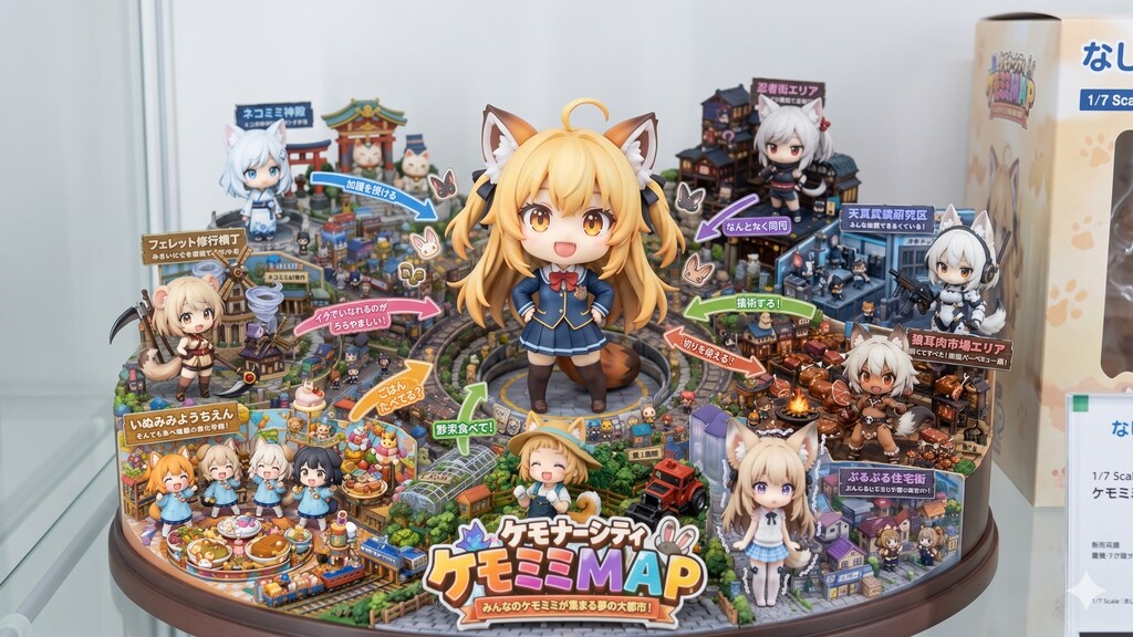 ケモナーシティ・ケモミミＭＡＰ