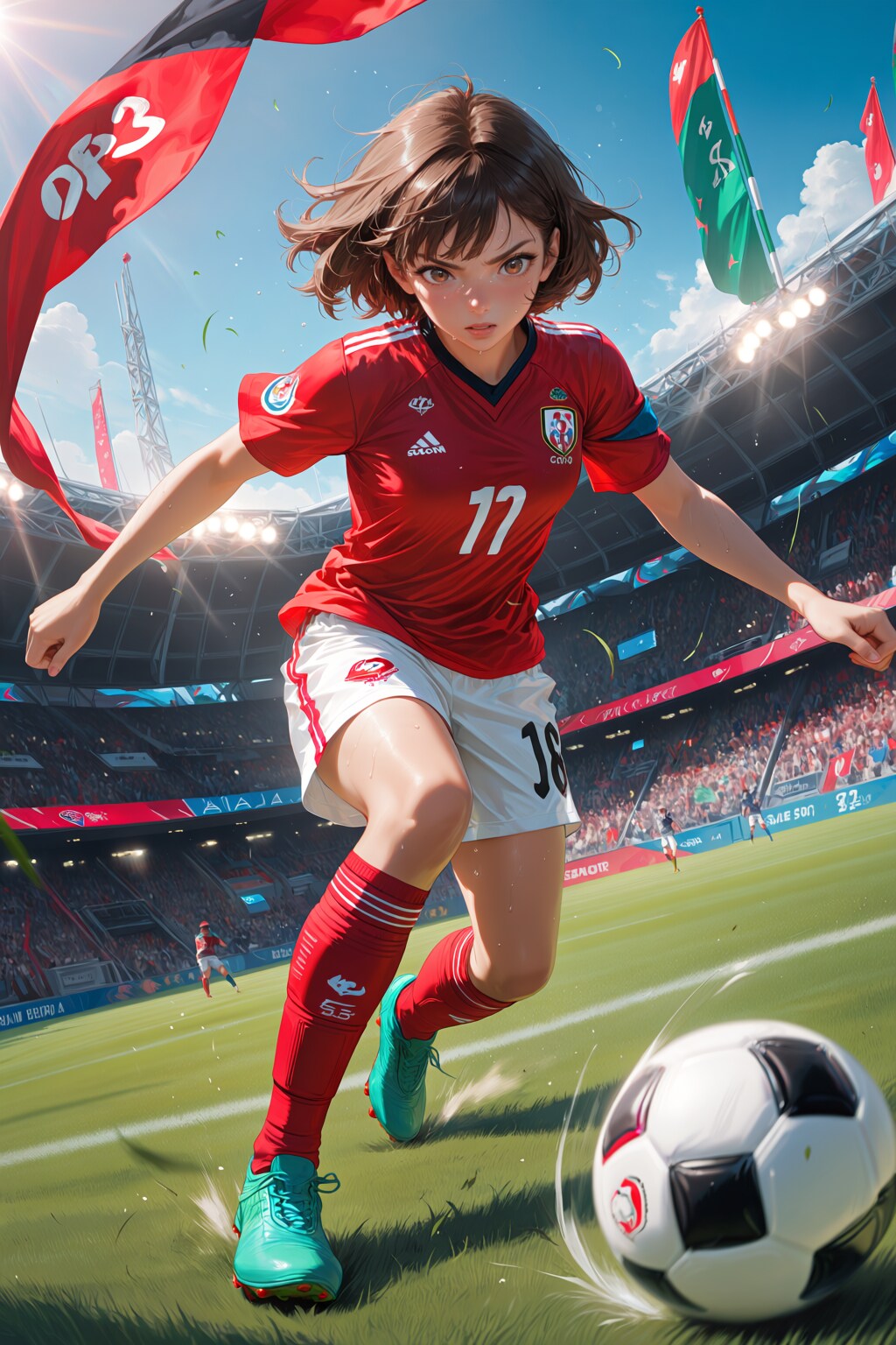 サッカー女子