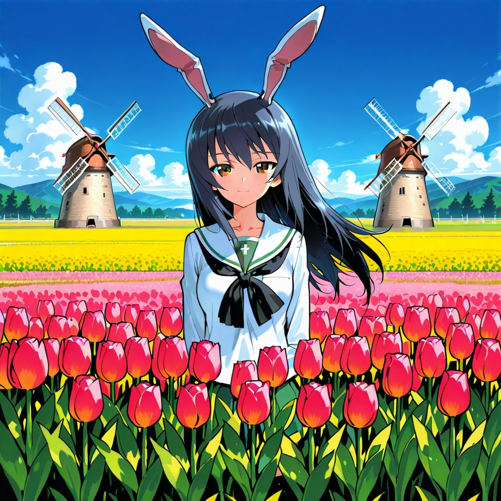 冷泉麻子（チューリップ）