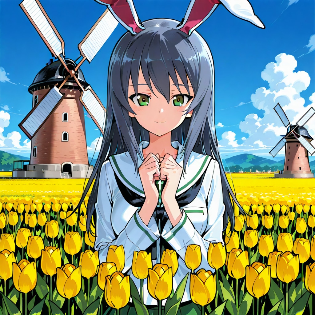 冷泉麻子（チューリップ）