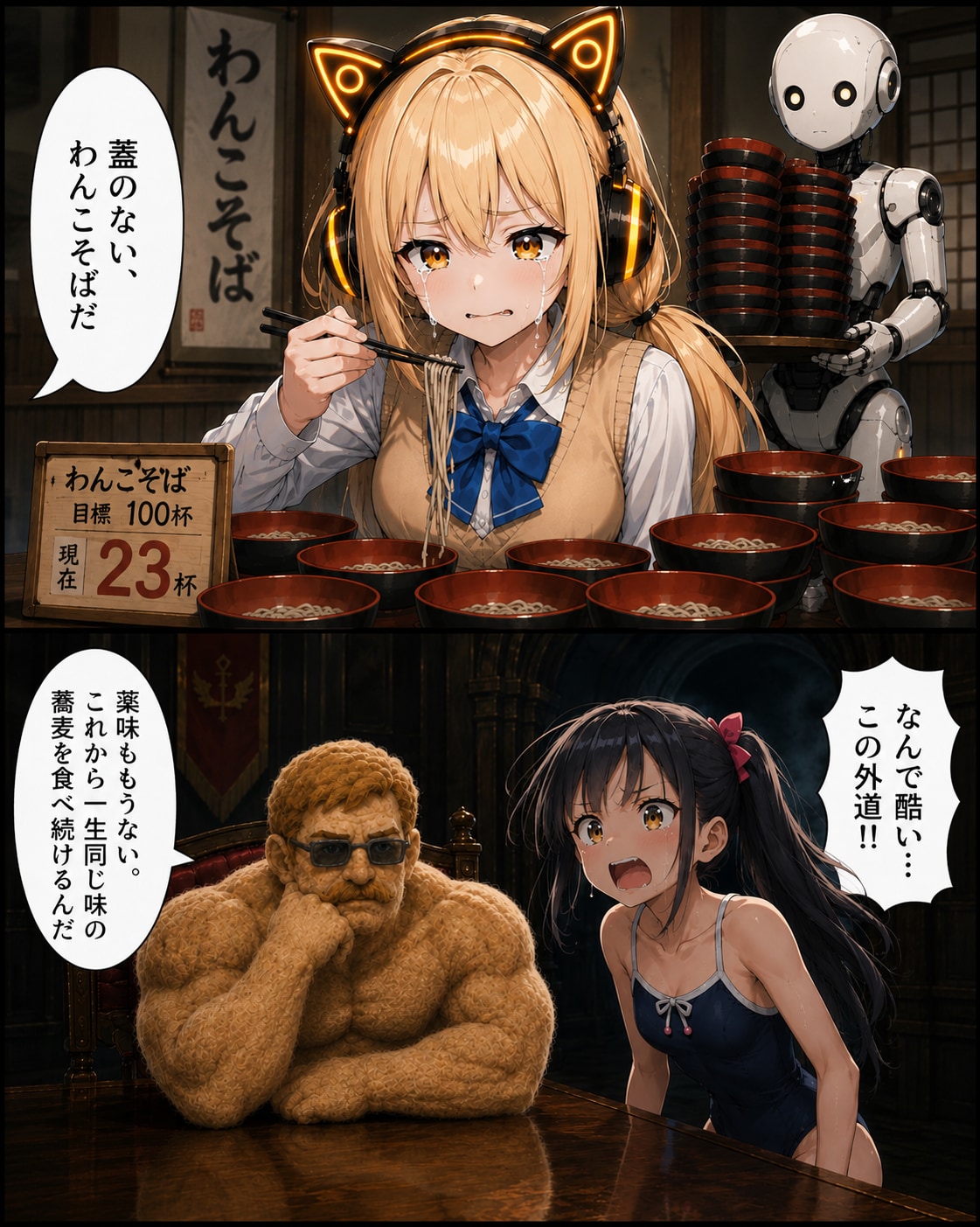 【回答】反抗したものの末路