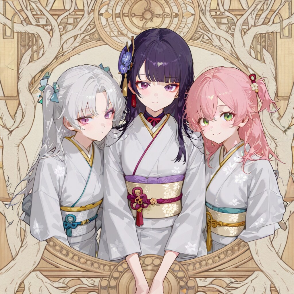 雪ん子冬将軍三姉妹