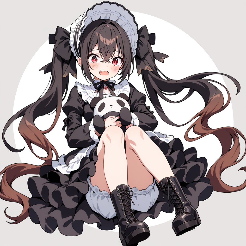 アリィナ(べ、別にぬいぐるみ、持っててもいいでしょ！)[days AI]