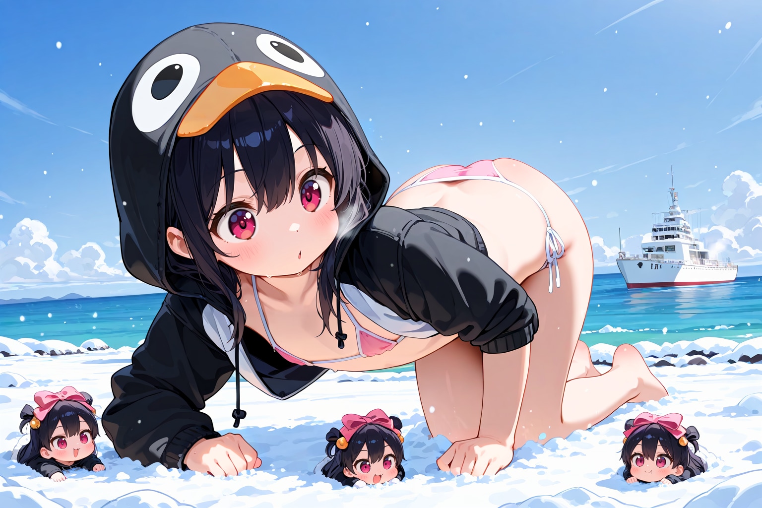 南極のペンギンたち