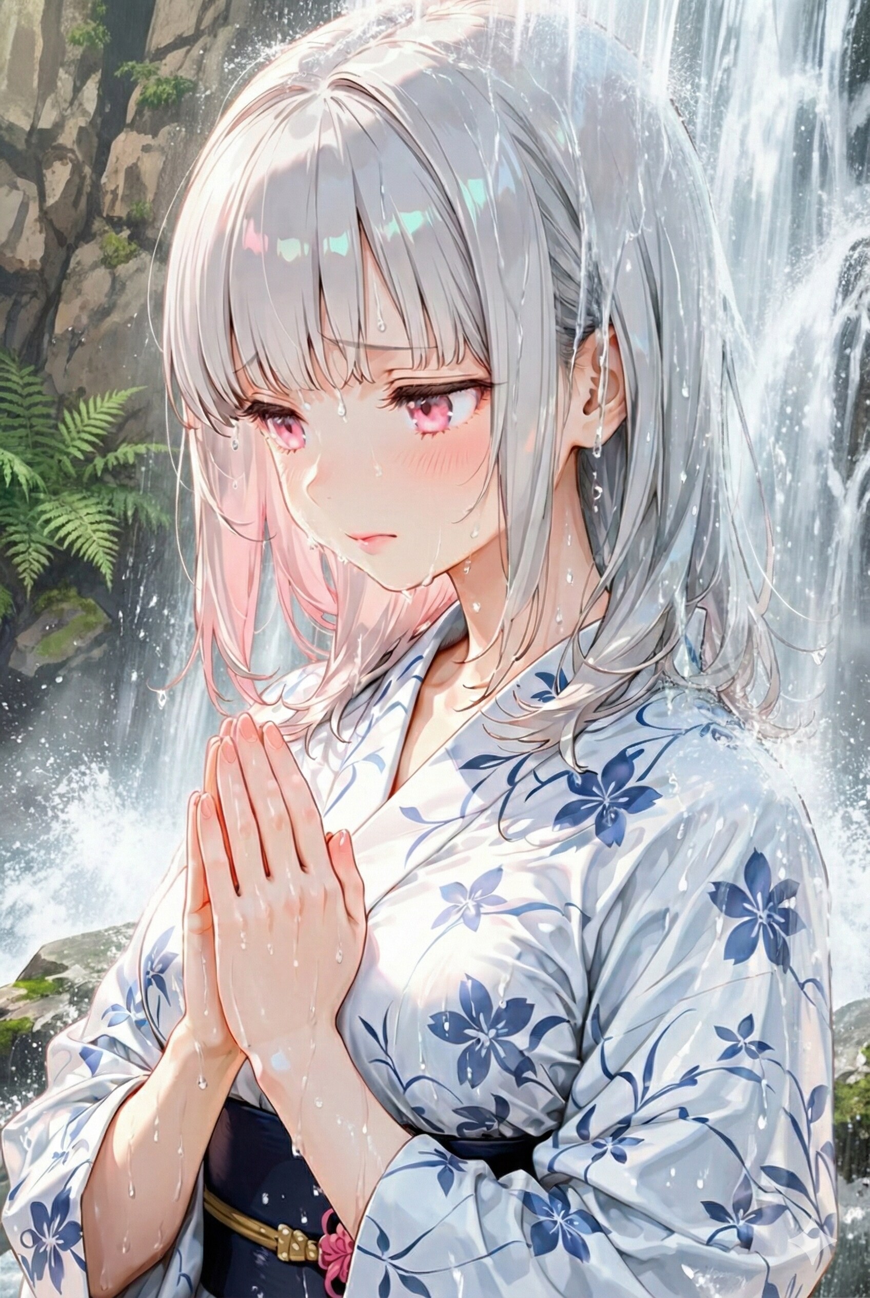 滝行