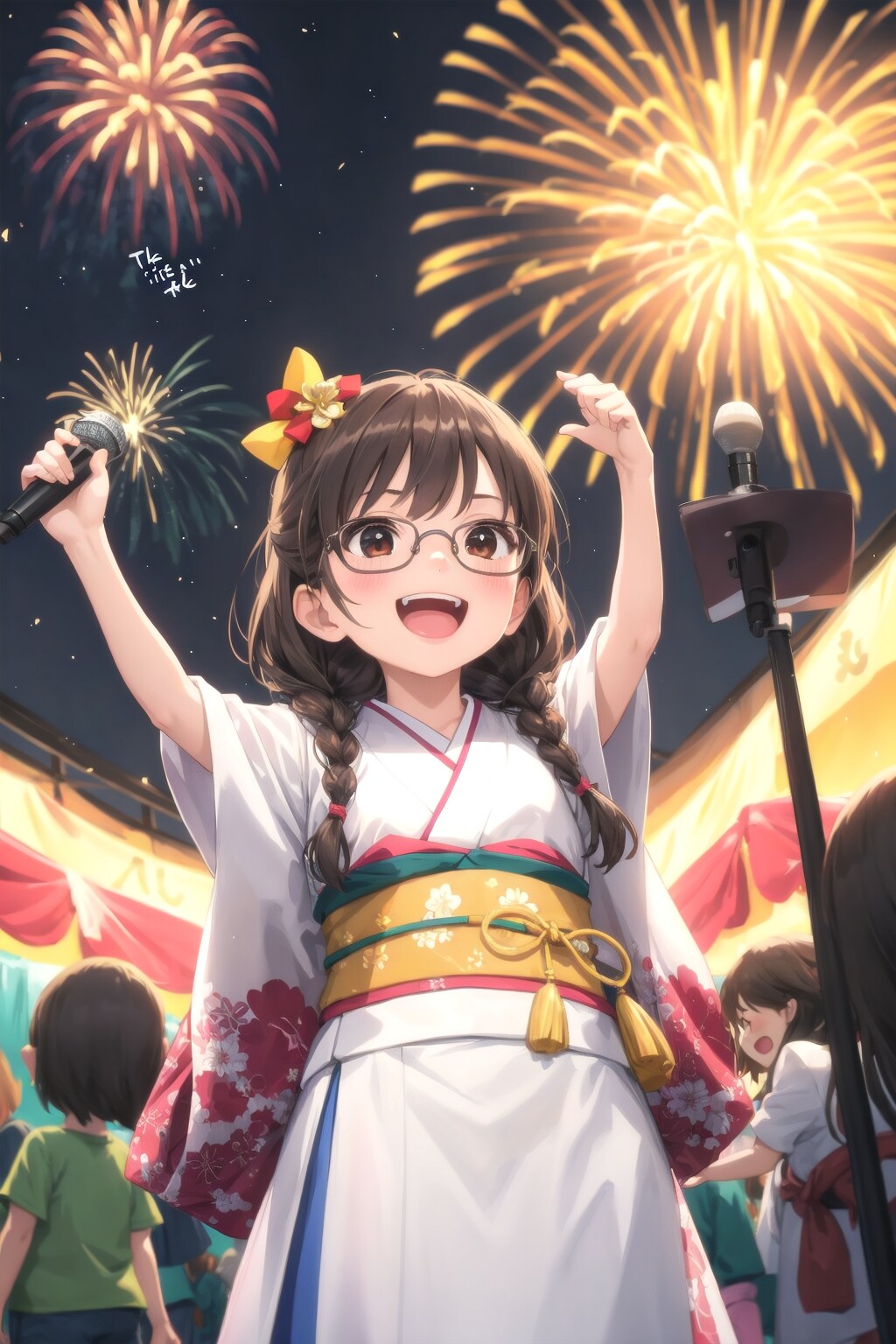 花火大会と委員長ちゃん