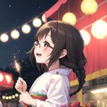 花火大会と委員長ちゃん 8枚目