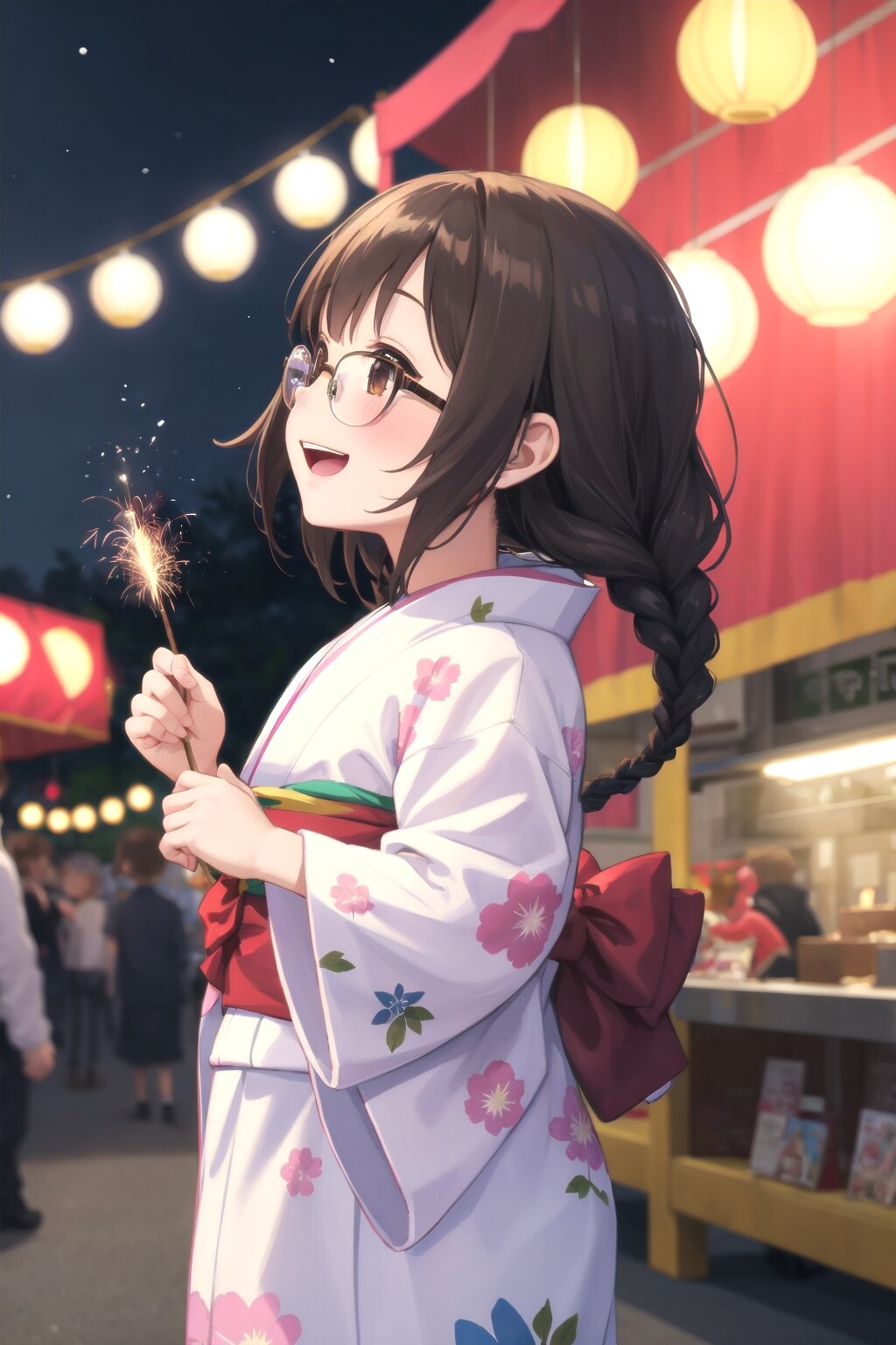 花火大会と委員長ちゃん