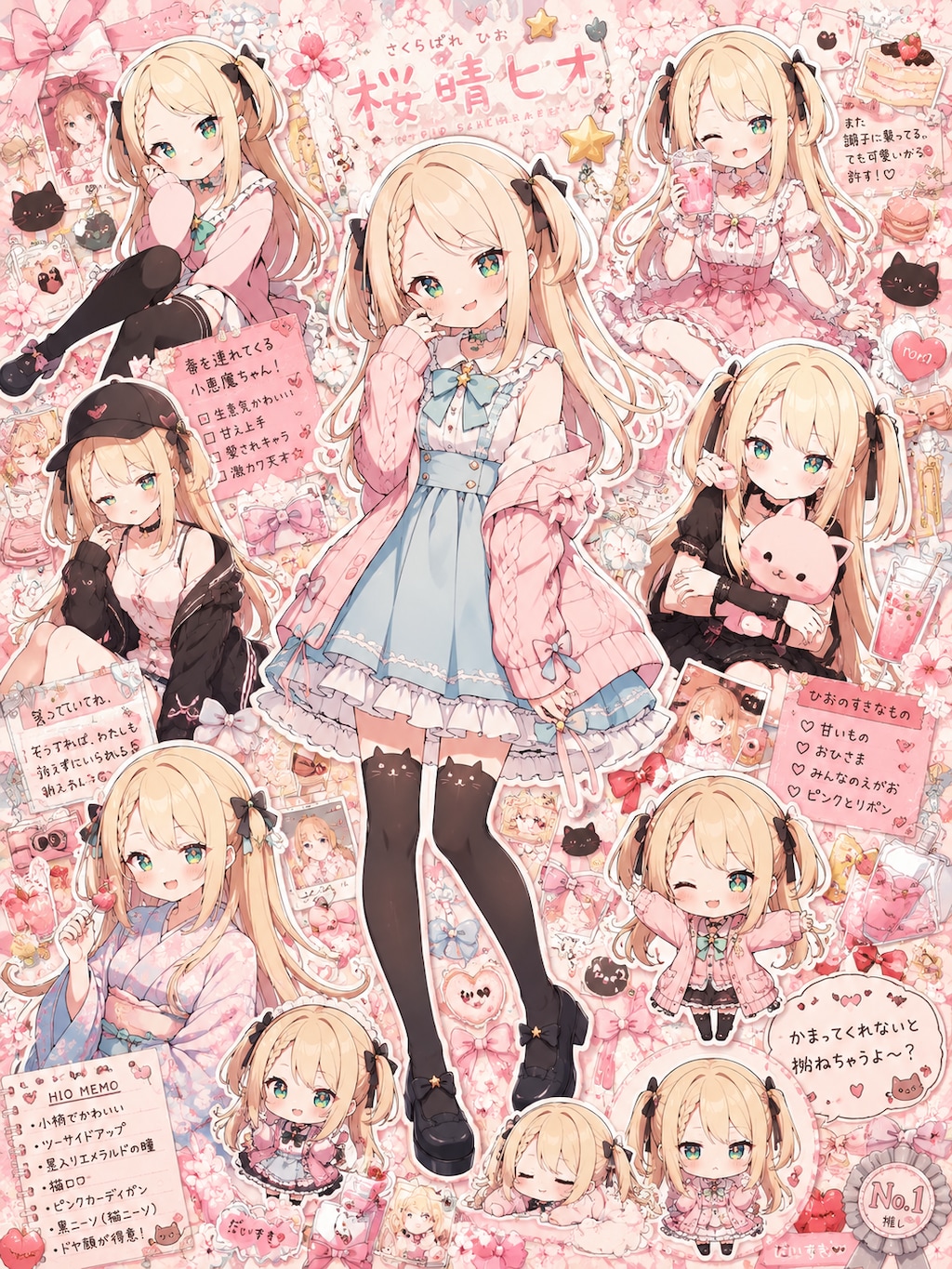 桜晴 ヒオ｜推し活ボード