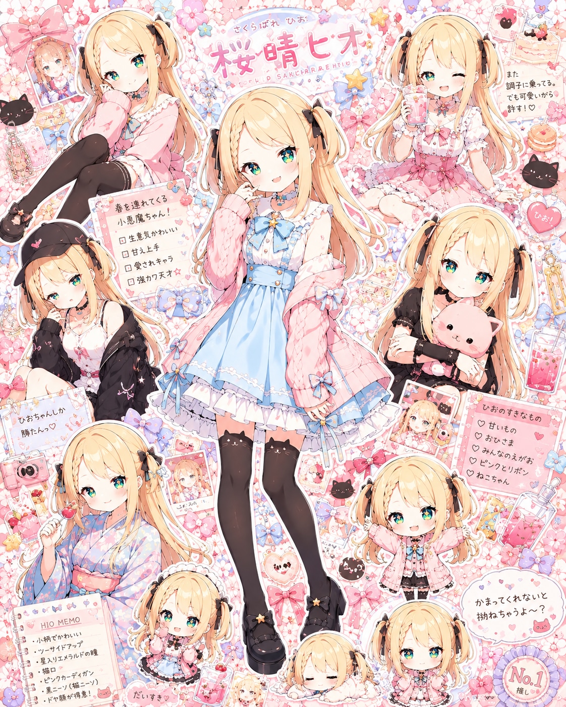 桜晴 ヒオ｜推し活ボード