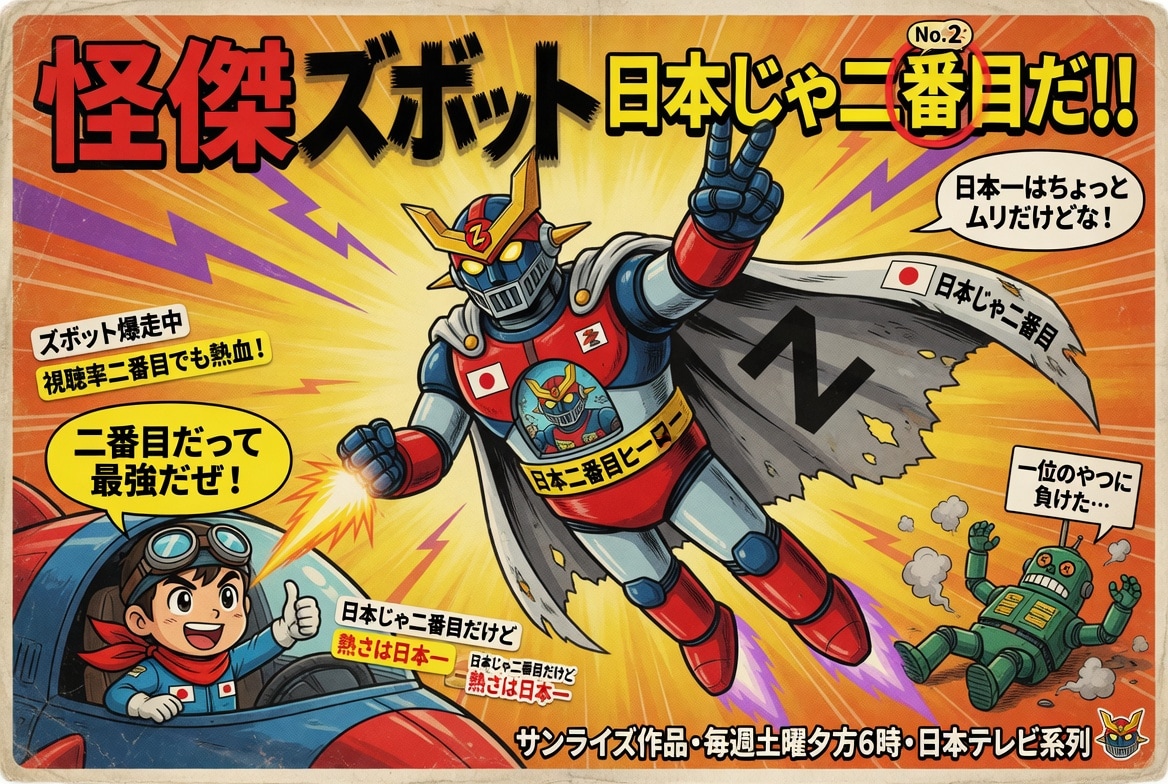 怪傑ズボット　日本じゃ二番目だ