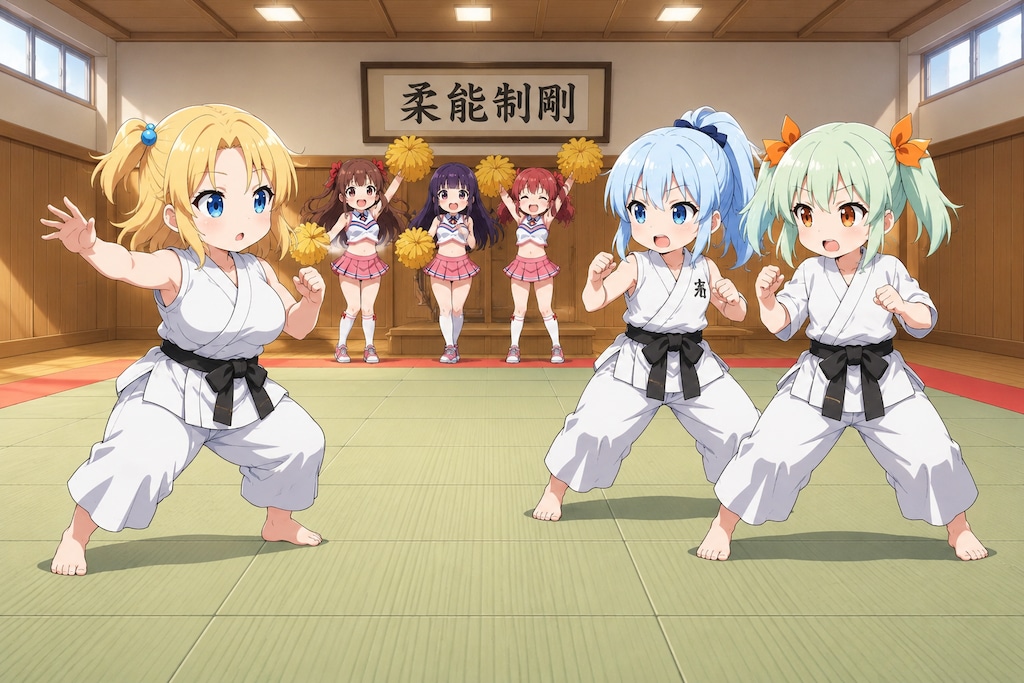スリーブレス学園 柔道部練習試合？2