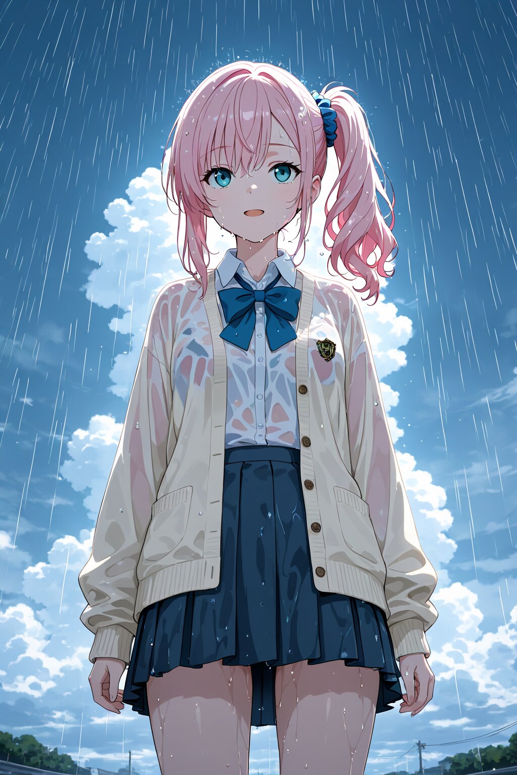 雨が降っても地を固める