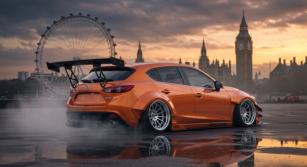 マツダアクセラのドリ車