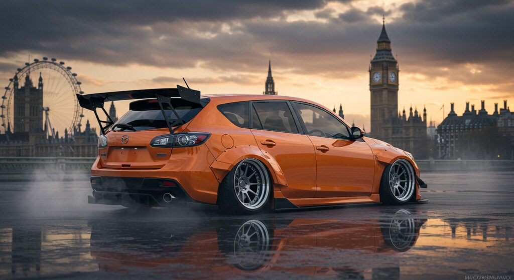 マツダアクセラのドリ車