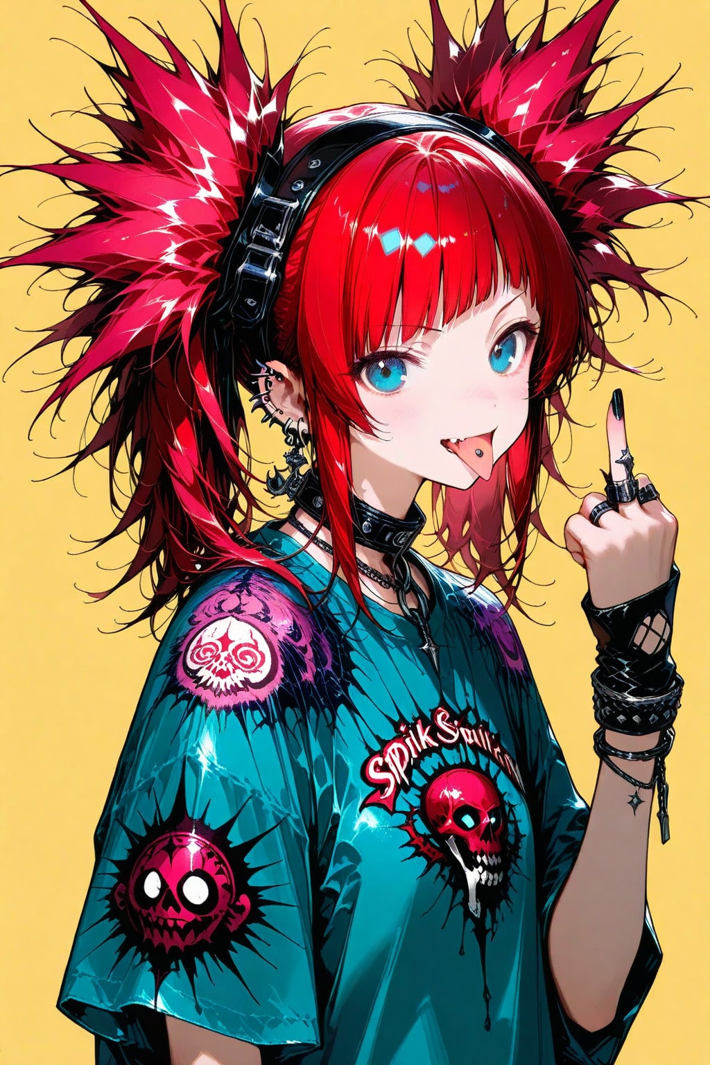 トゲトゲヘアー | の人気AIイラスト・グラビア