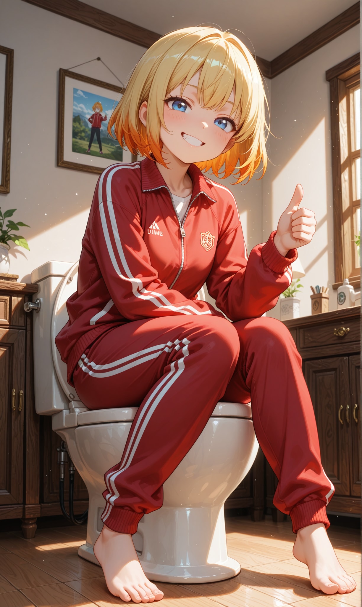 もにぐろさんのジャージ子ちゃん