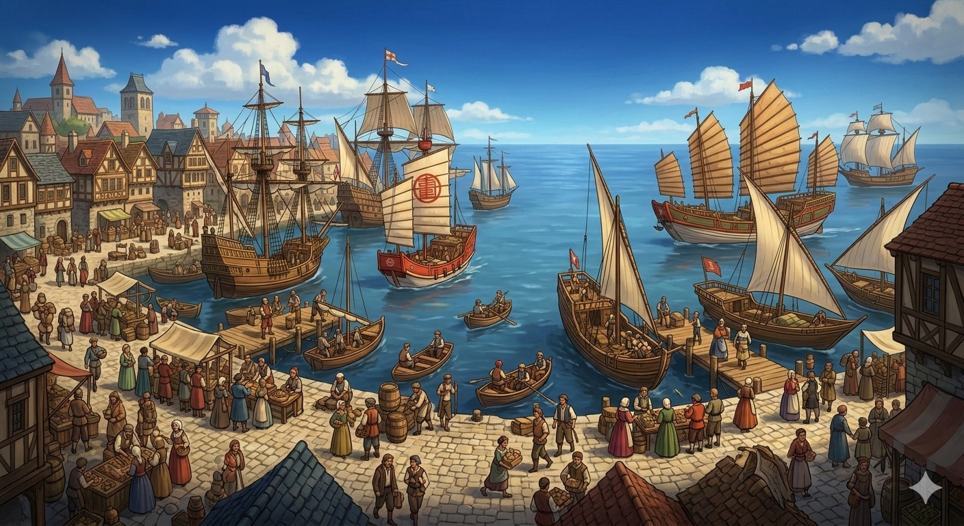 港の風景画展企画作品です | の人気AIイラスト・グラビア