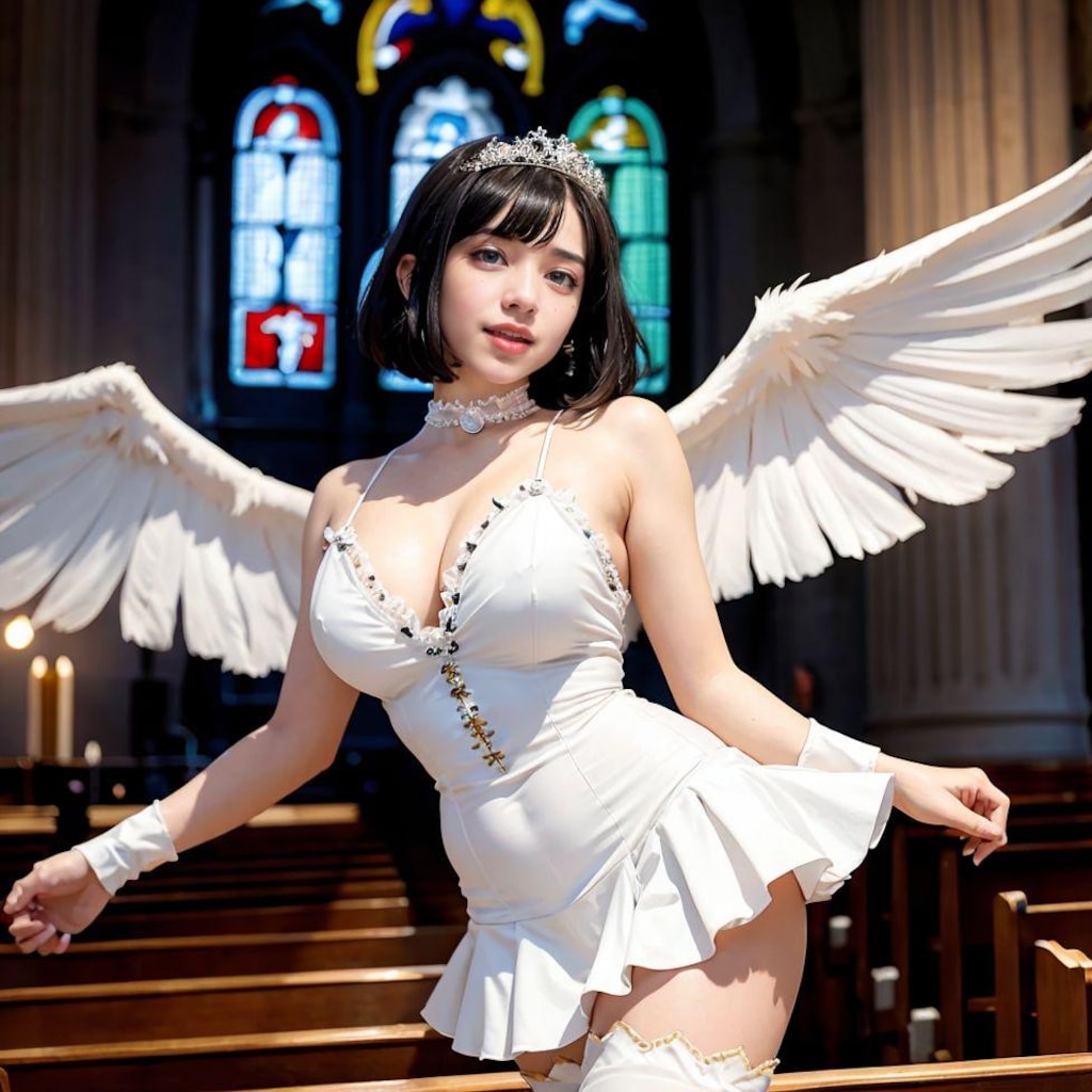 教會の天使