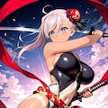 水着武蔵（初期、最終降臨 2枚目