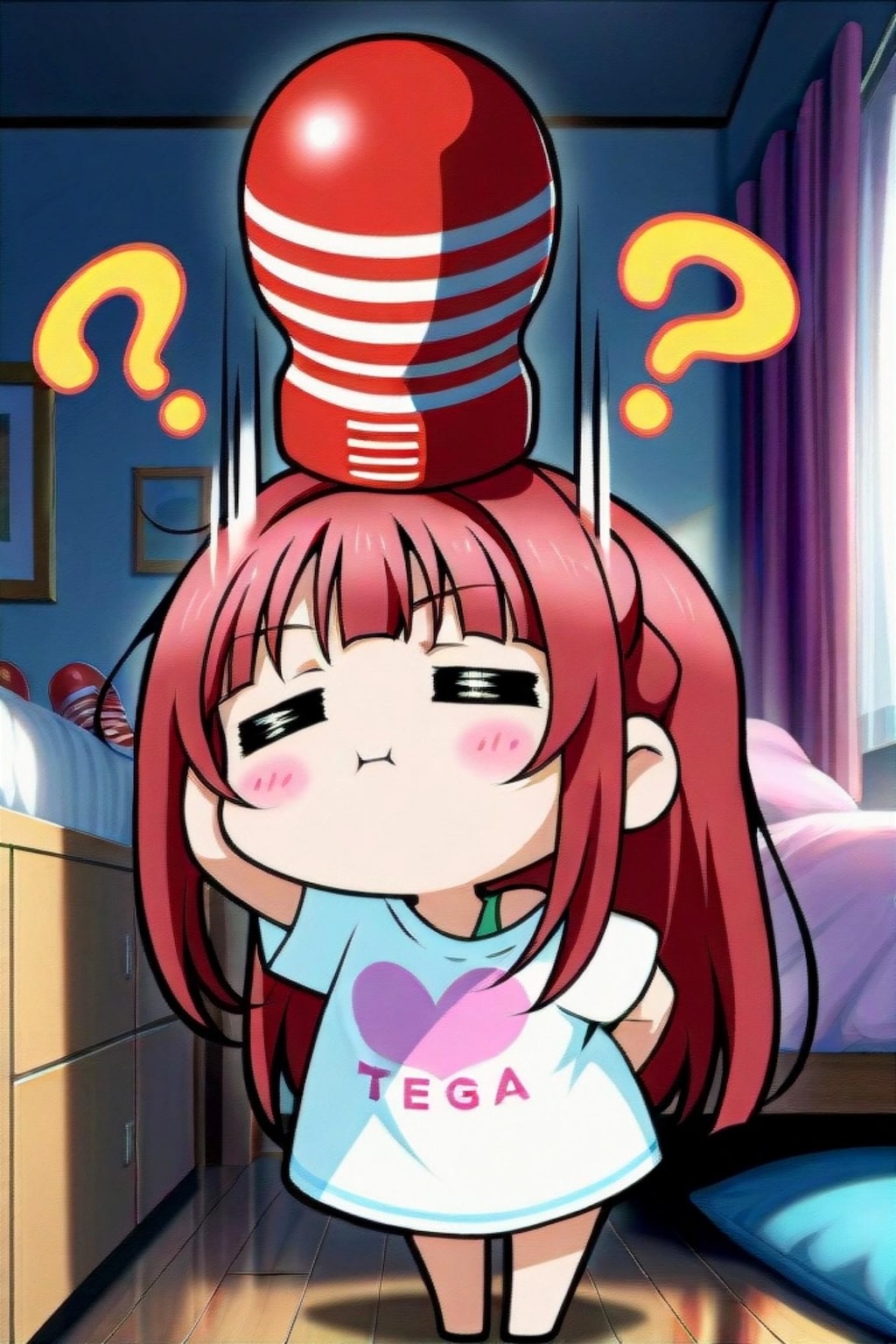 無知な赤髪ちゃん