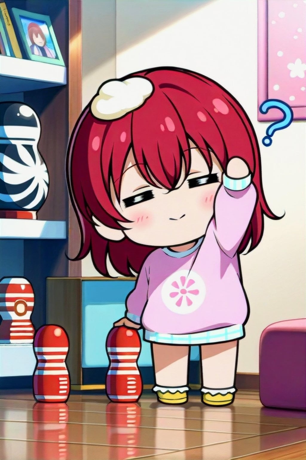 無知な赤髪ちゃん