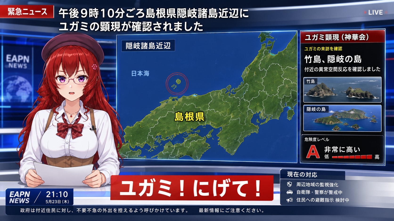 ⚠️ユガミ警報⚠️ | の人気AIイラスト・グラビア