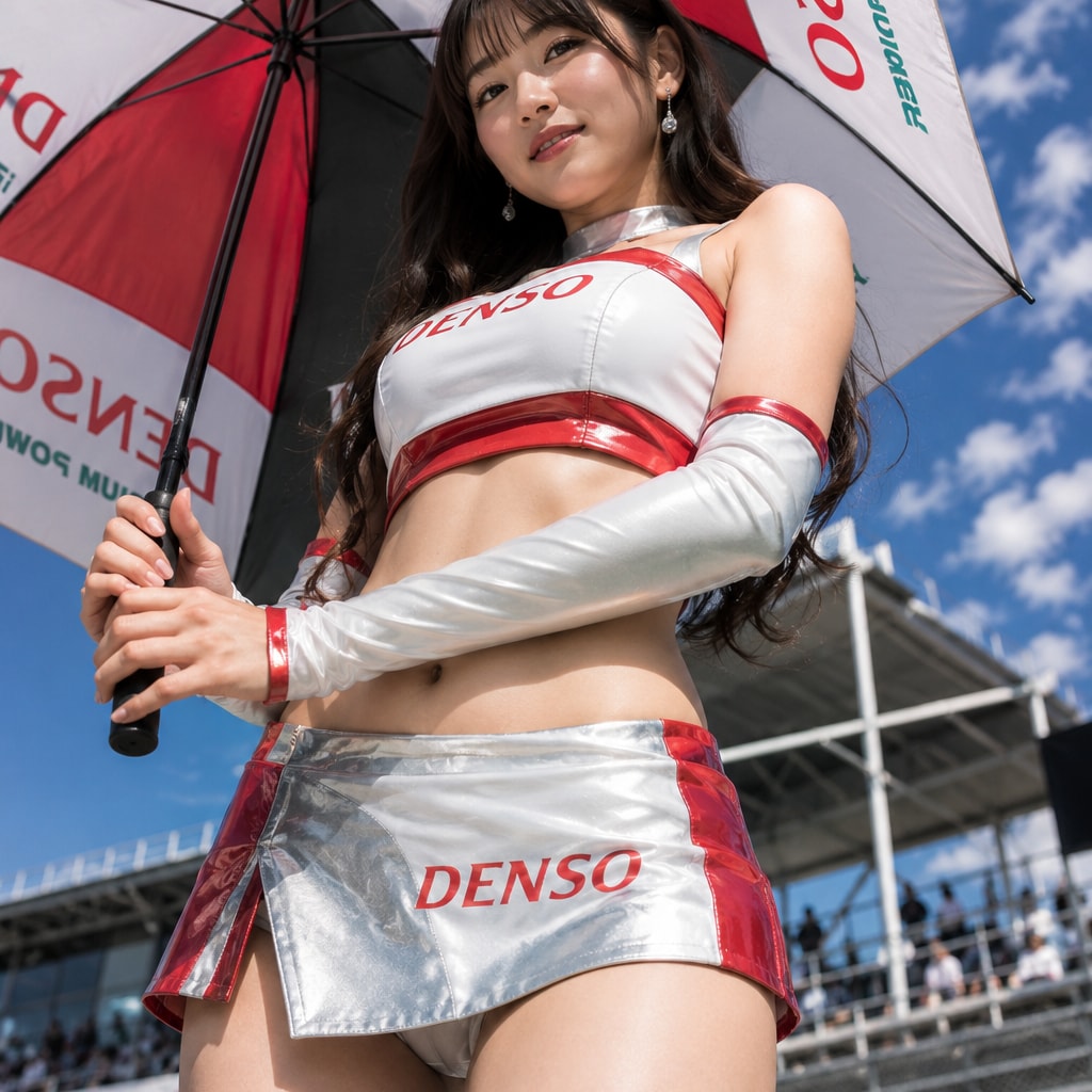 レースクイーンのおねぇさん