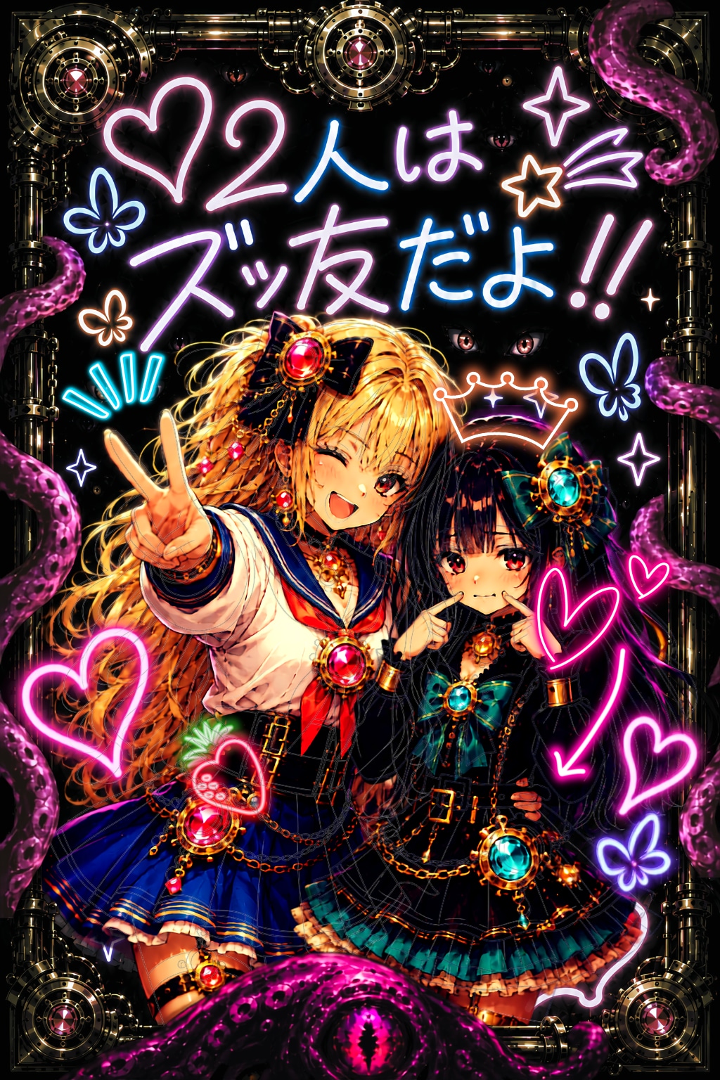 わたしたち三人、ずーっと親友でいようね！